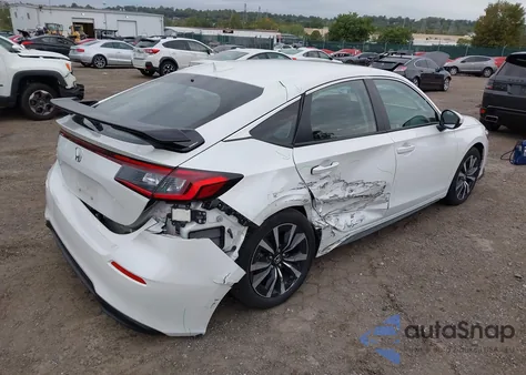 2024 Honda Civic Ex-L из США, поврежденный, VIN 19XFL1H74RE012309